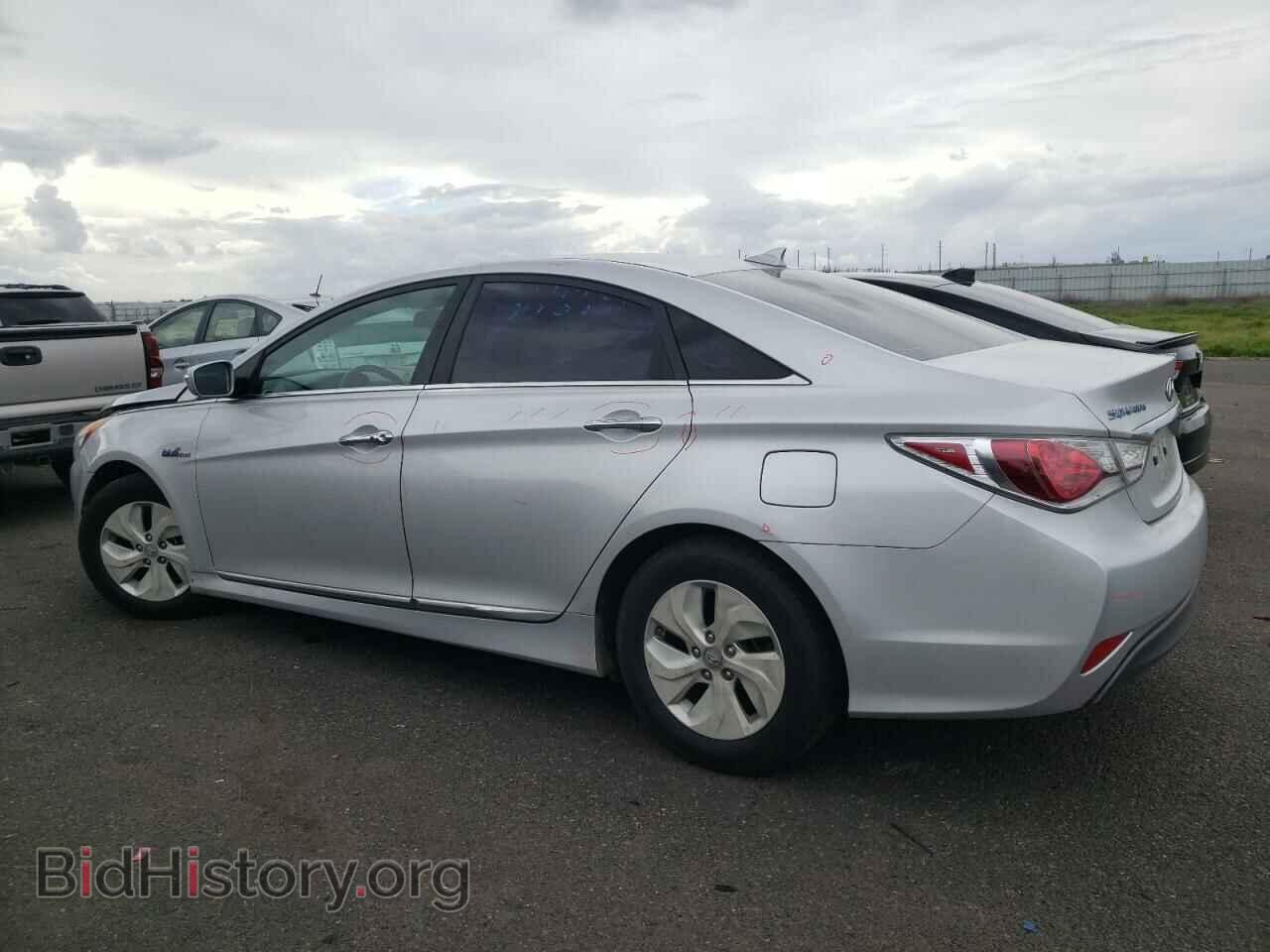2014 HYUNDAI SONATA - VIN: KMHEC4A40EA114549 - Фото 2