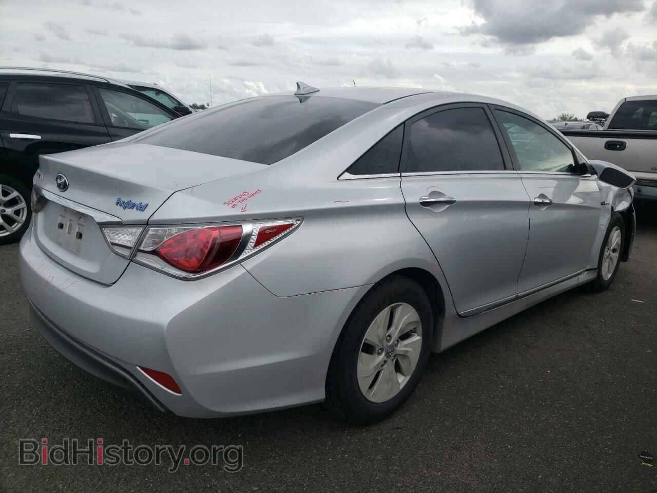 2014 HYUNDAI SONATA - VIN: KMHEC4A40EA114549 - Фото 3