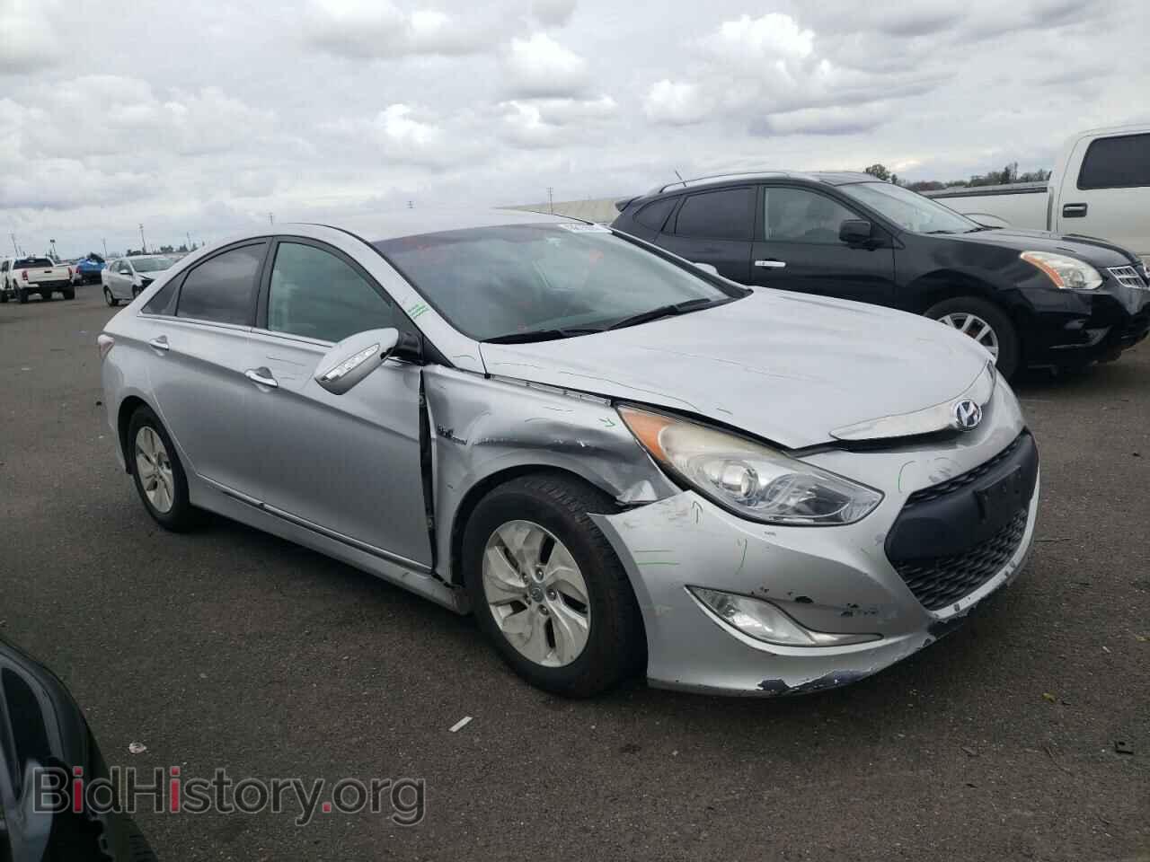 2014 HYUNDAI SONATA - VIN: KMHEC4A40EA114549 - Фото 4