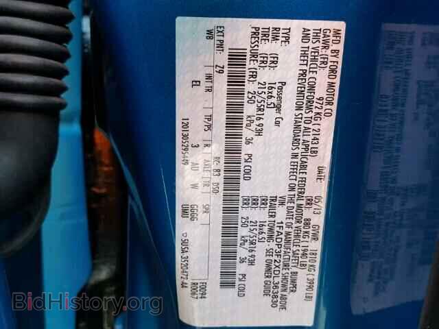 2013 FORD FOCUS - VIN: 1FADP3F2XDL363830 - Photo 10