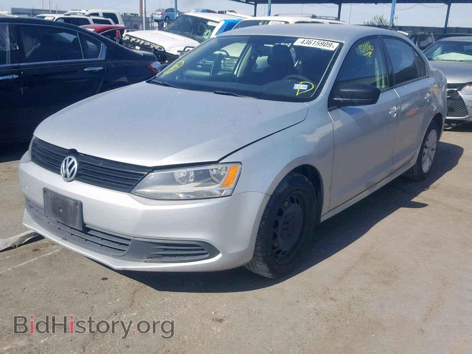 2012 VOLKSWAGEN JETTA - VIN: 3VW2K7AJ0CM353839 - Фото 2