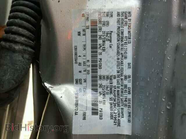 2012 FORD FOCUS - VIN: 1FAHP3K28CL219621 - Photo 10