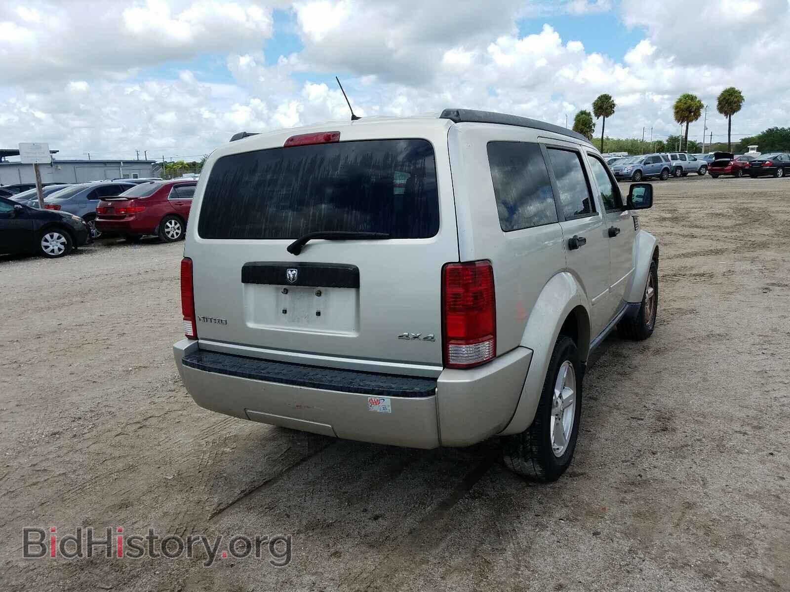 2008 DODGE NITRO - VIN: 1D8GU28K18W266545 - Фото 4