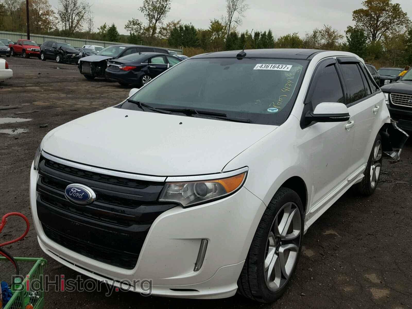 2014 FORD EDGE - VIN: 2FMDK4AK1EBA74497 - Фото 2