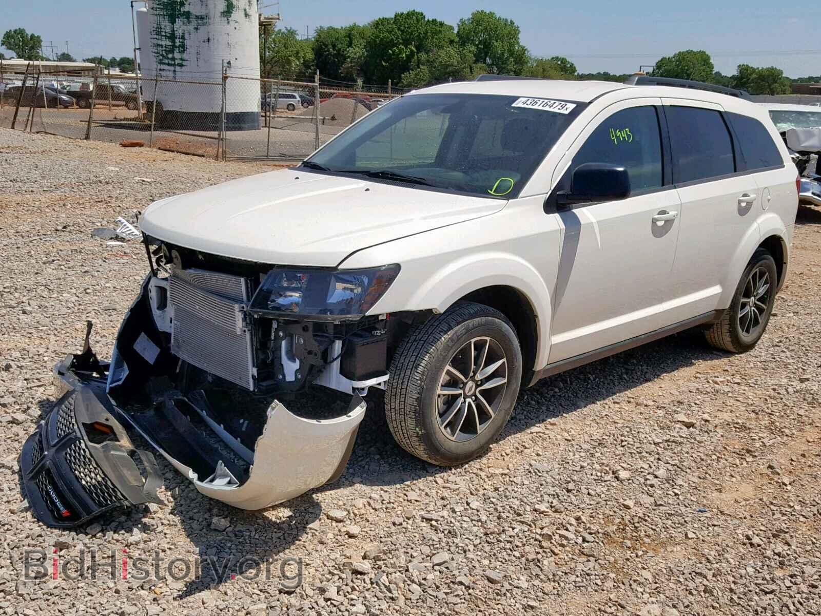 2018 DODGE JOURNEY SE - VIN: 3C4PDCAB2JT382475 - Фото 2