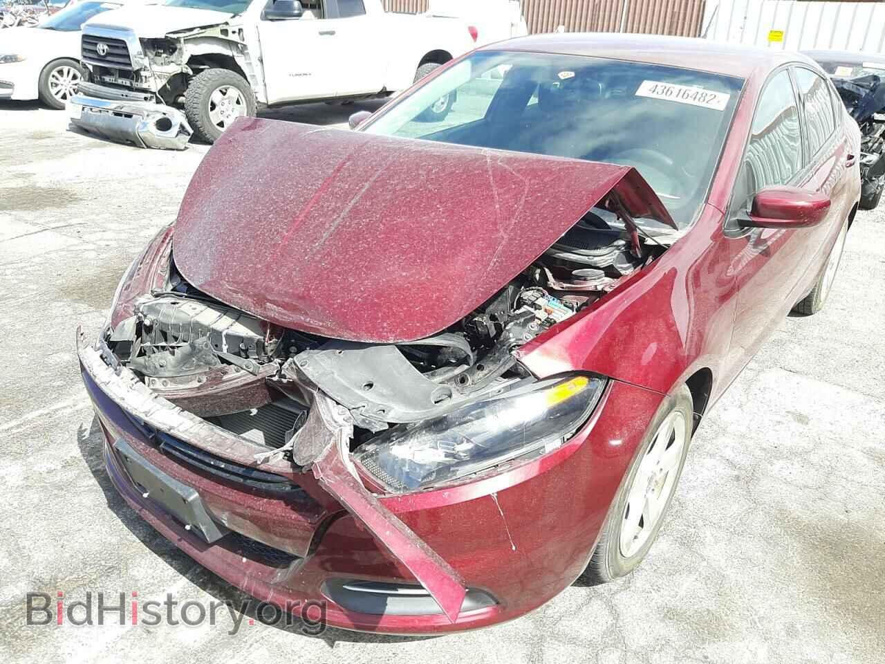 2015 DODGE DART - VIN: 1C3CDFBB5FD301226 - Фото 2