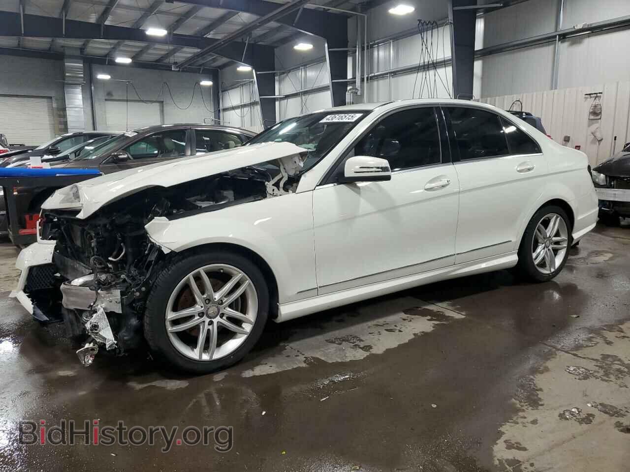 Фотография WDDGF8BB0CR193329 - MERCEDES-BENZ C-CLASS 2012