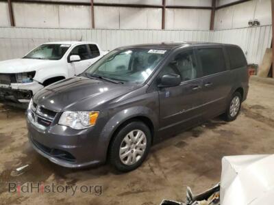 2016 Dodge CARAVAN SE, gray — VIN 2C4RDGBG5GR356829, Copart