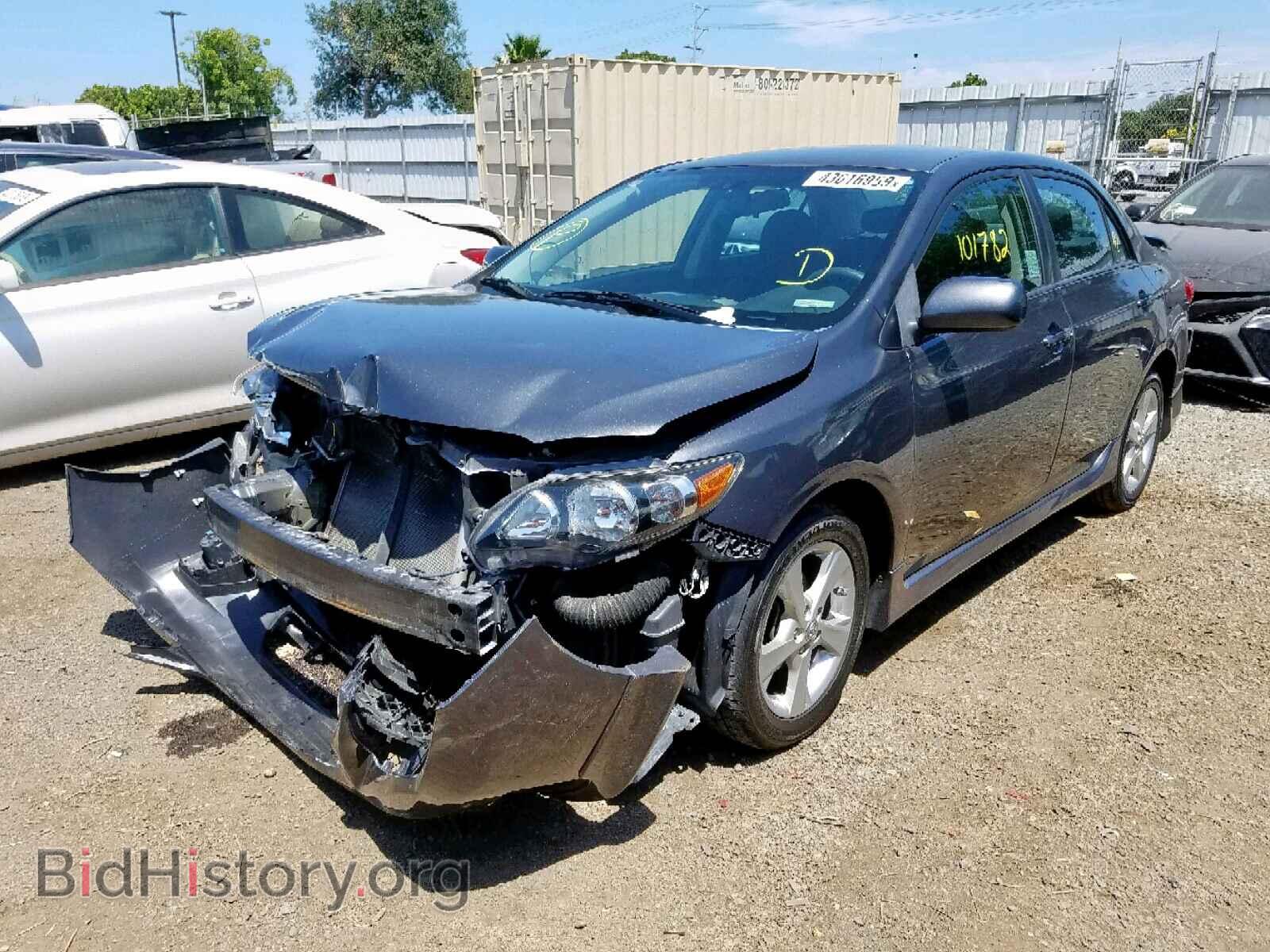 2011 TOYOTA COROLLA BA - VIN: 2T1BU4EEXBC560674 - Фото 2