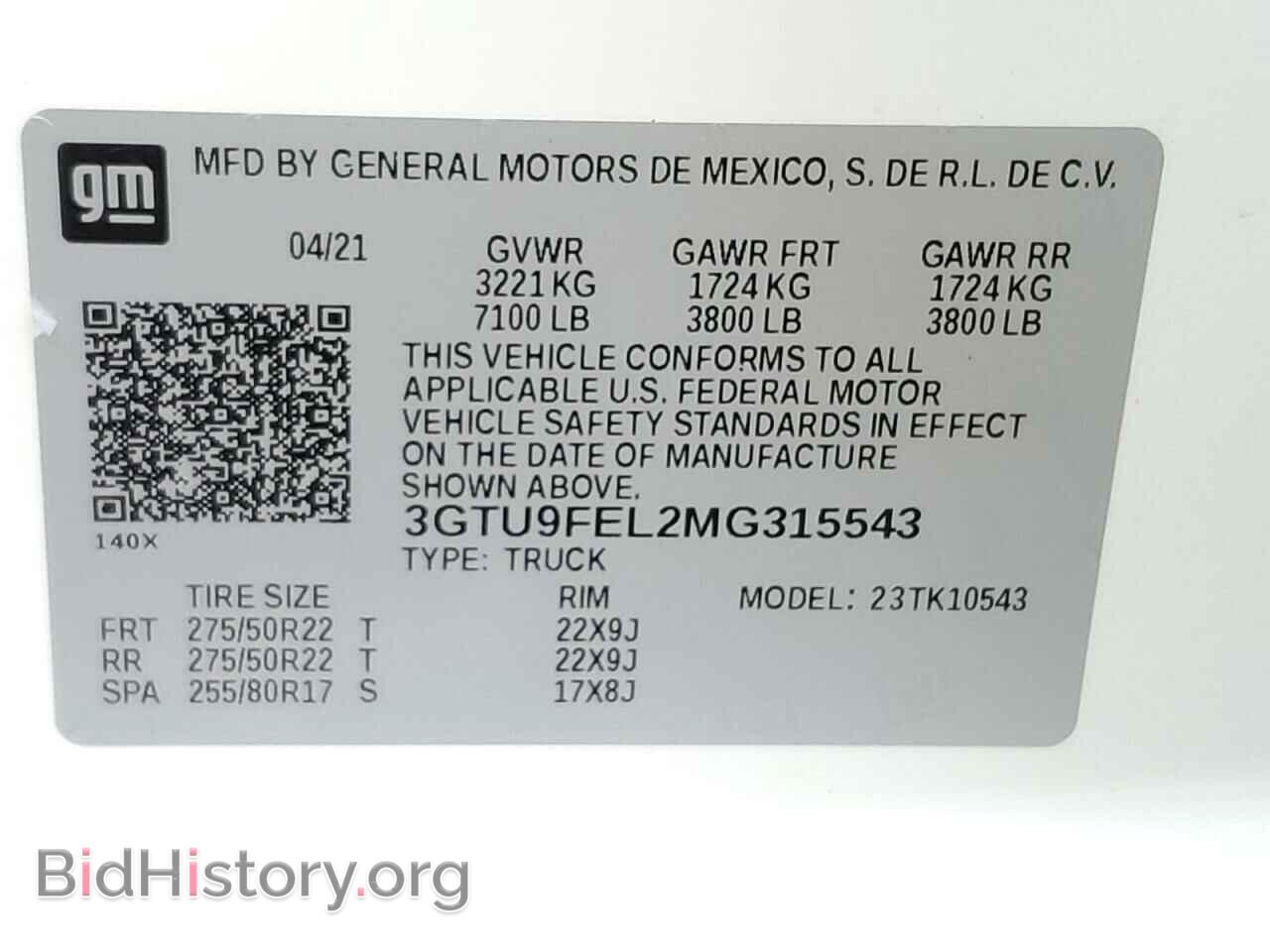 2021 GMC SIERRA - VIN: 3GTU9FEL2MG315543 - Фото 13