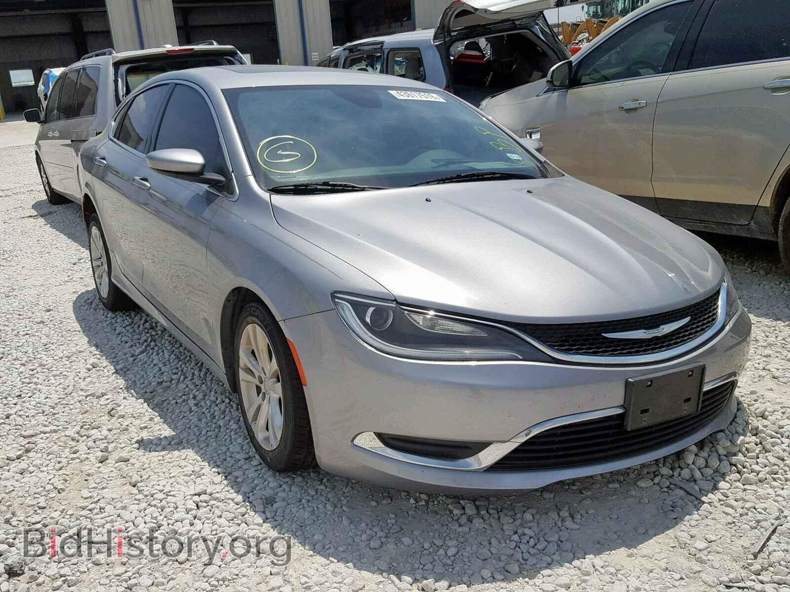 Фотография 1C3CCCAB9GN149661 - CHRYSLER 200 2016
