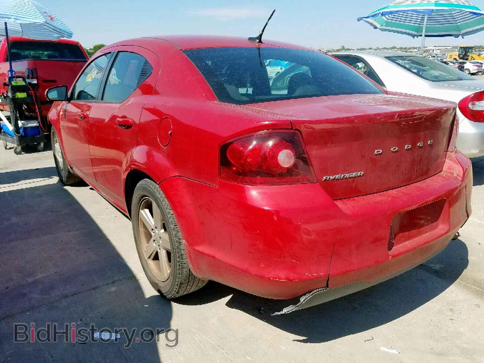 2012 DODGE AVENGER - VIN: 1C3CDZCB2CN161741 - Photo 3