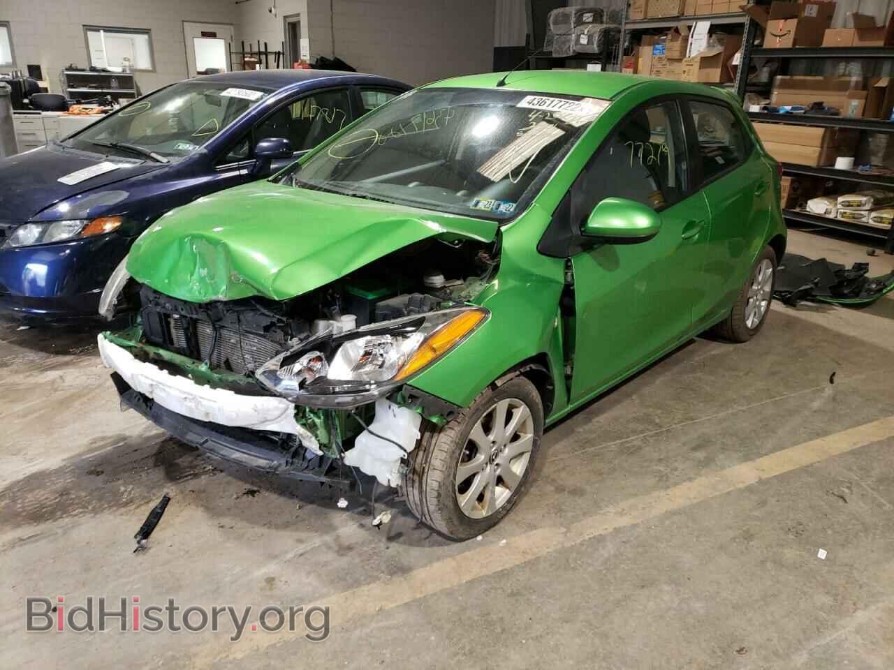 2013 MAZDA 2 - VIN: JM1DE1LZ5D0153501 - Фото 2