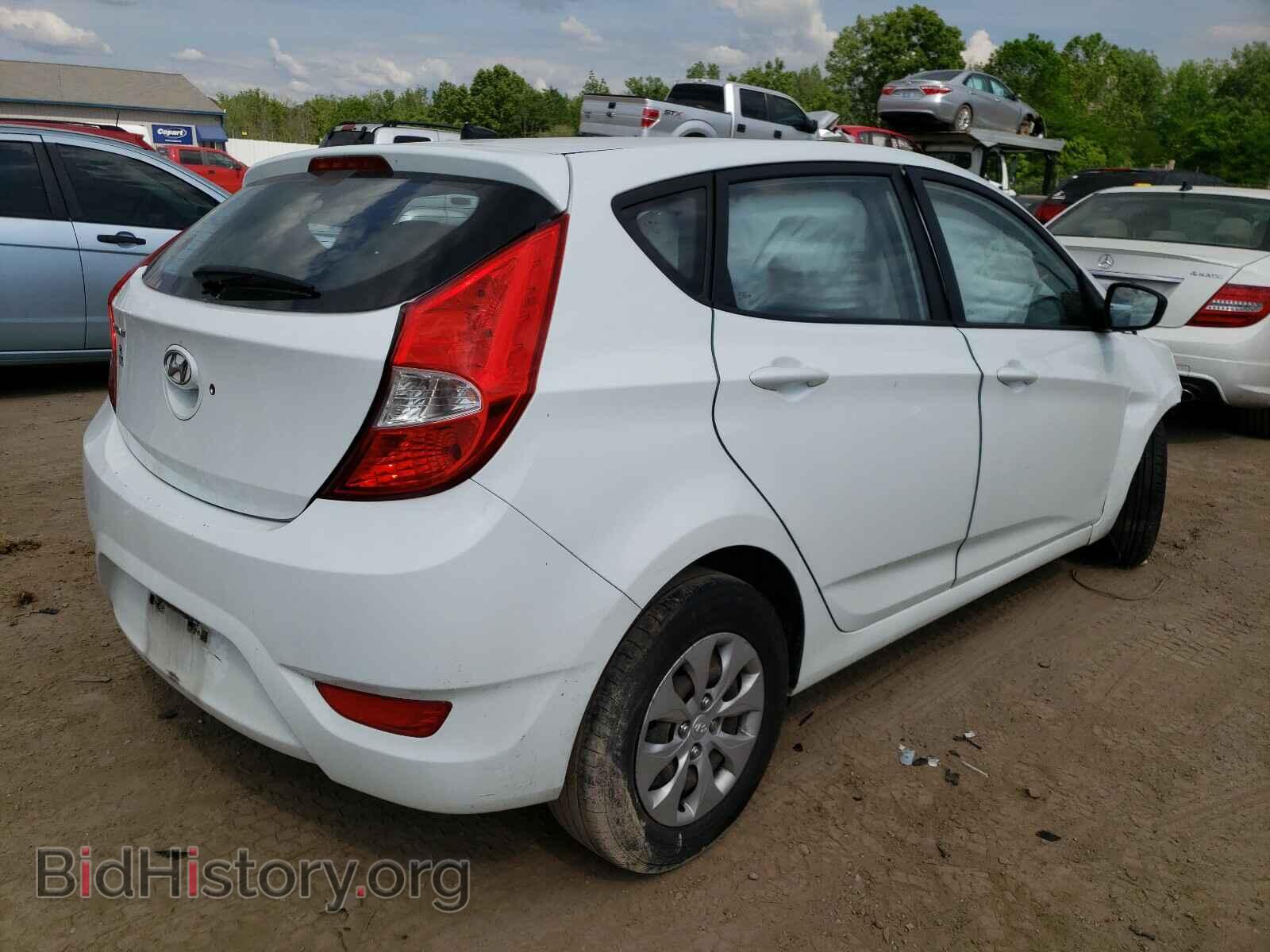 2016 HYUNDAI ACCENT - VIN: KMHCT5AE7GU253150 - Фото 4