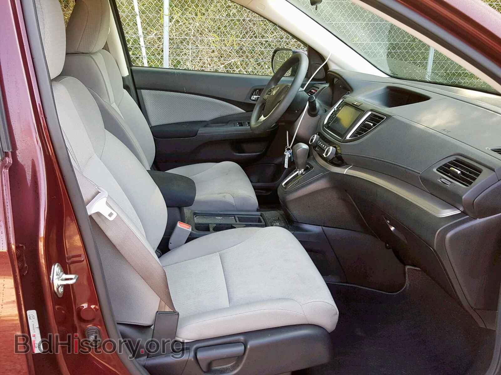 2016 HONDA CR-V EX - VIN: 5J6RM4H55GL004695 - Фото 5