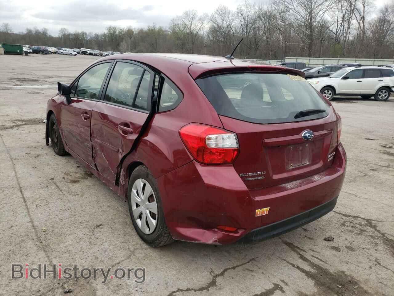 2016 SUBARU IMPREZA - VIN: JF1GPAA69G8244539 - Фото 3