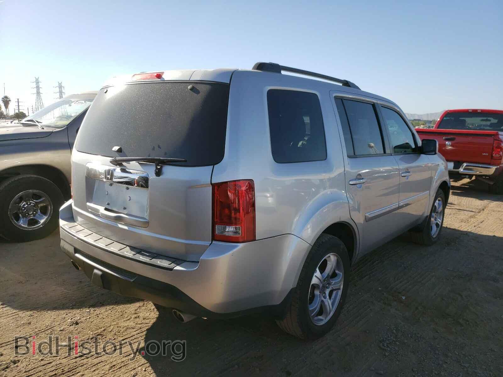 2012 HONDA PILOT - VIN: 5FNYF3H55CB023704 - Фото 4