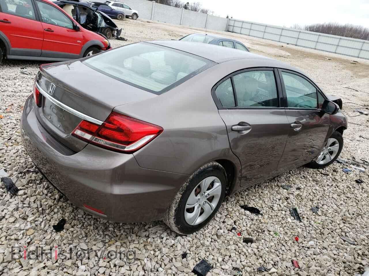 2014 HONDA CIVIC - VIN: 19XFB2F52EE024981 - Фото 3