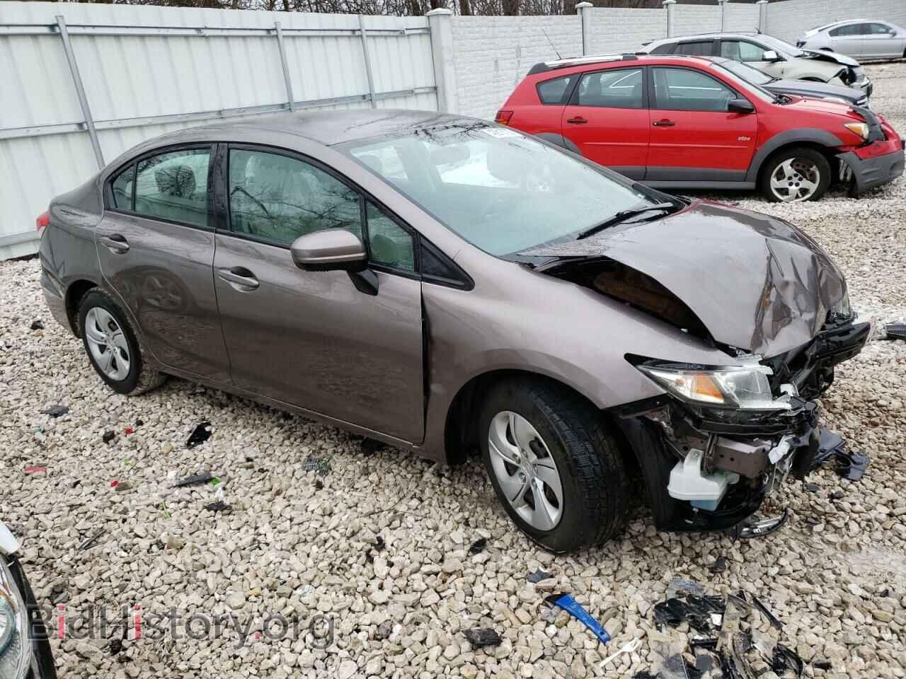 2014 HONDA CIVIC - VIN: 19XFB2F52EE024981 - Фото 4