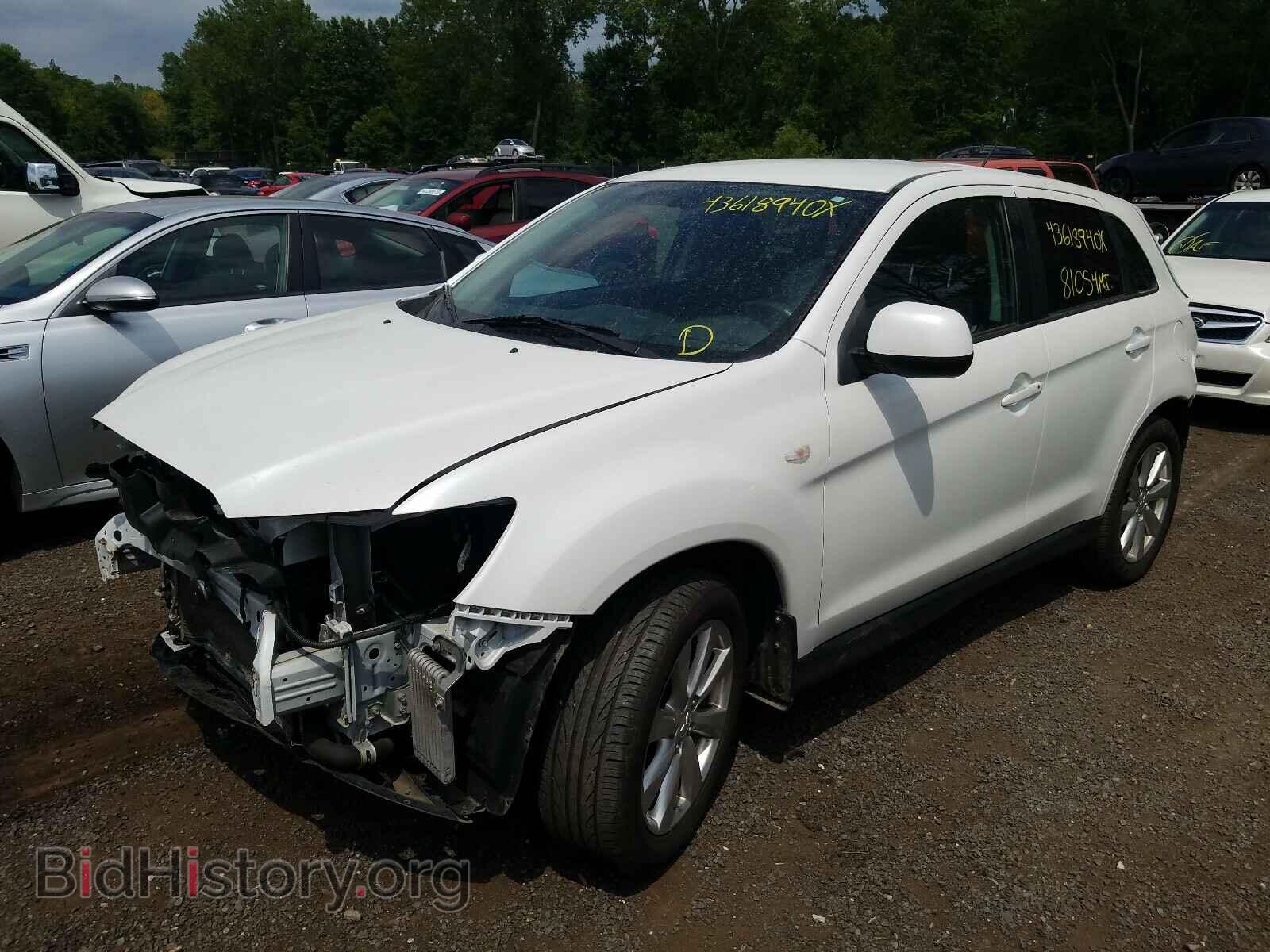 2015 MITSUBISHI OUTLANDER - VIN: 4A4AP3AW9FE040764 - Фото 2