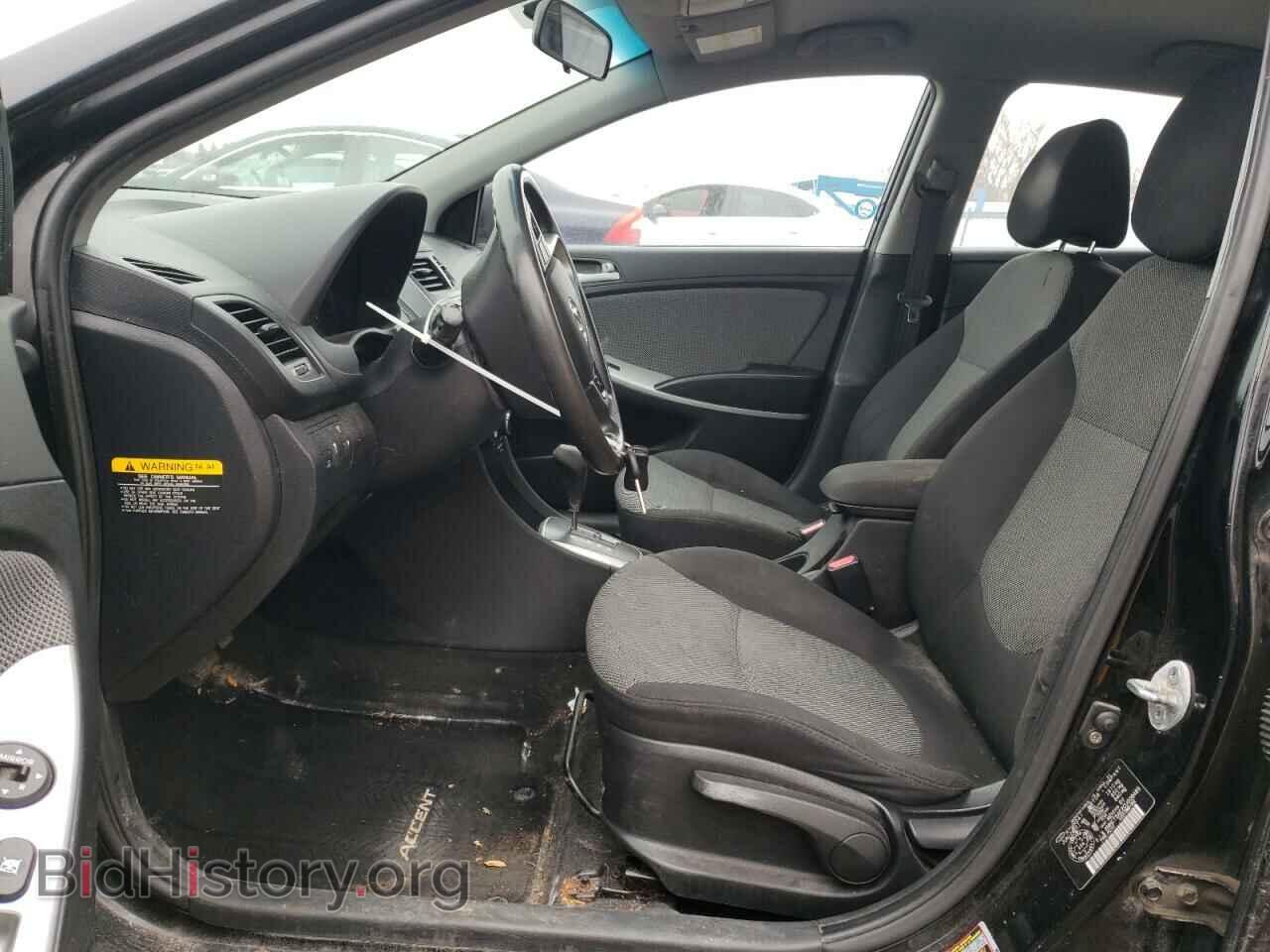 2012 HYUNDAI ACCENT - VIN: KMHCT5AE2CU008489 - Фото 7