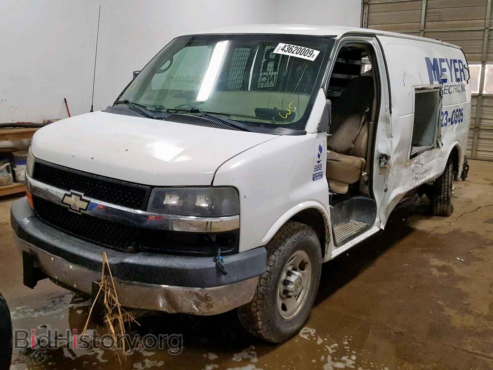 2009 CHEVROLET EXPRESS - VIN: 1GCHG35C791146423 - Фото 2