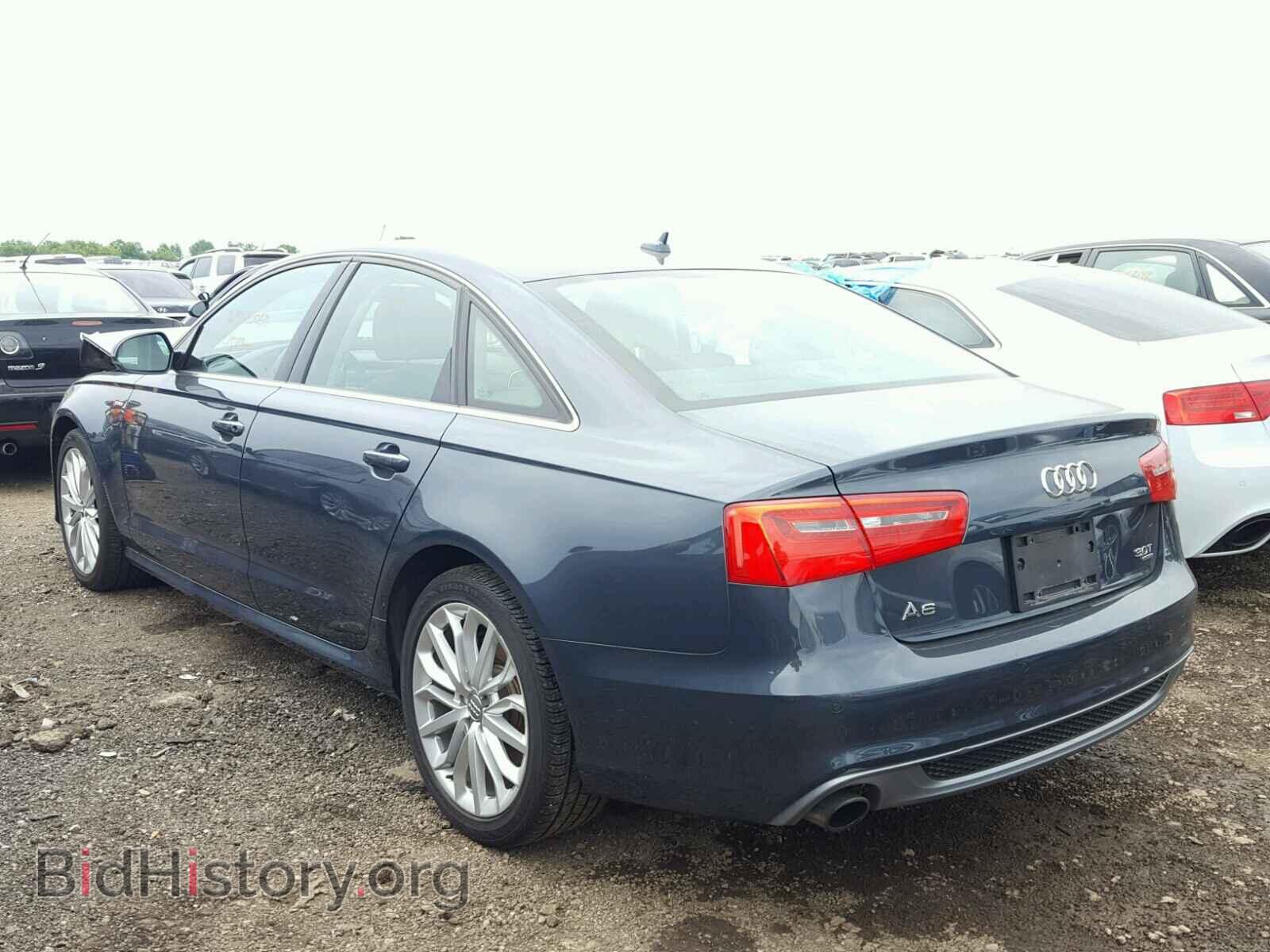 2014 AUDI A6 - VIN: WAUHGAFC6EN137778 - Фото 3