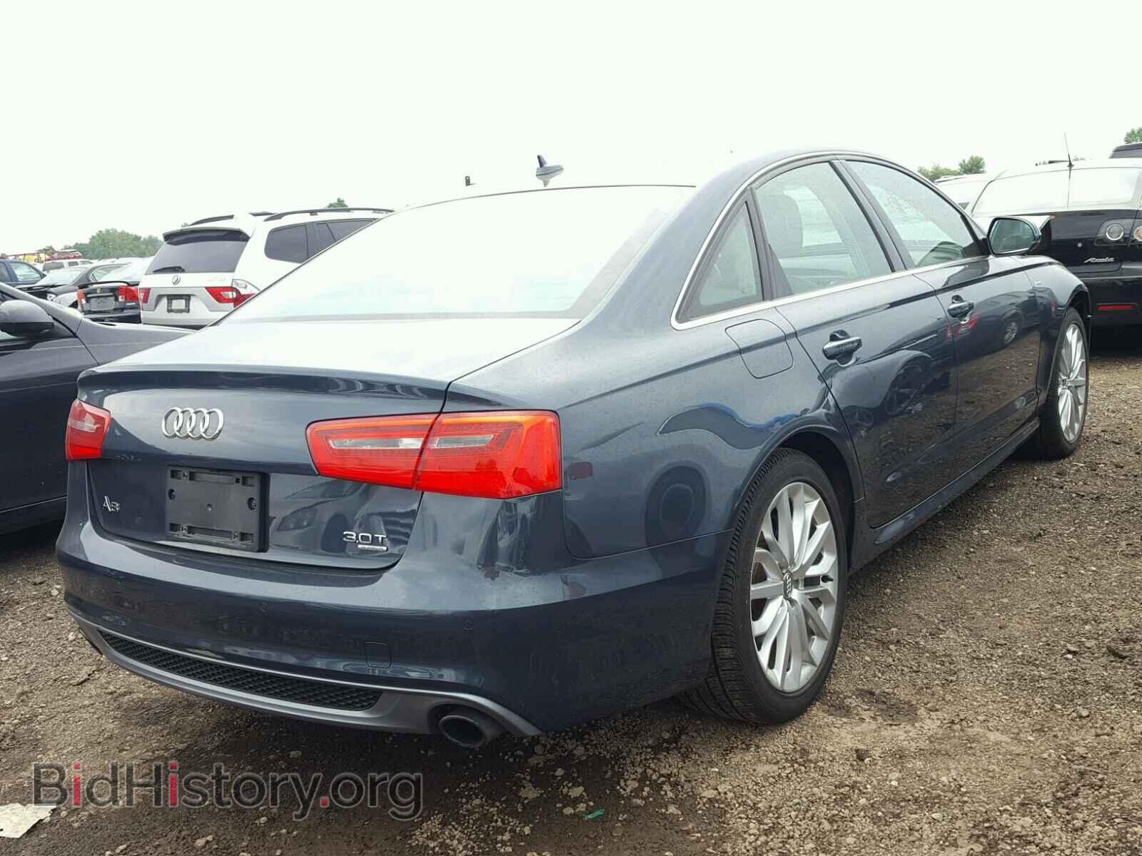 2014 AUDI A6 - VIN: WAUHGAFC6EN137778 - Фото 4