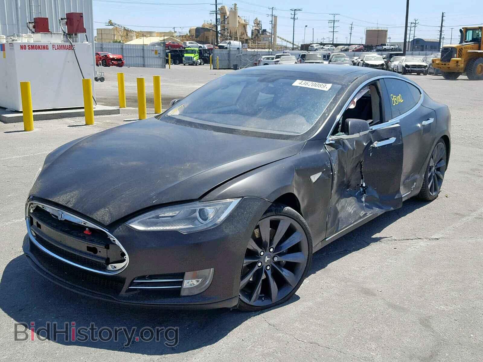 2013 TESLA MODEL S - VIN: 5YJSA1CP3DFP14717 - Photo 2