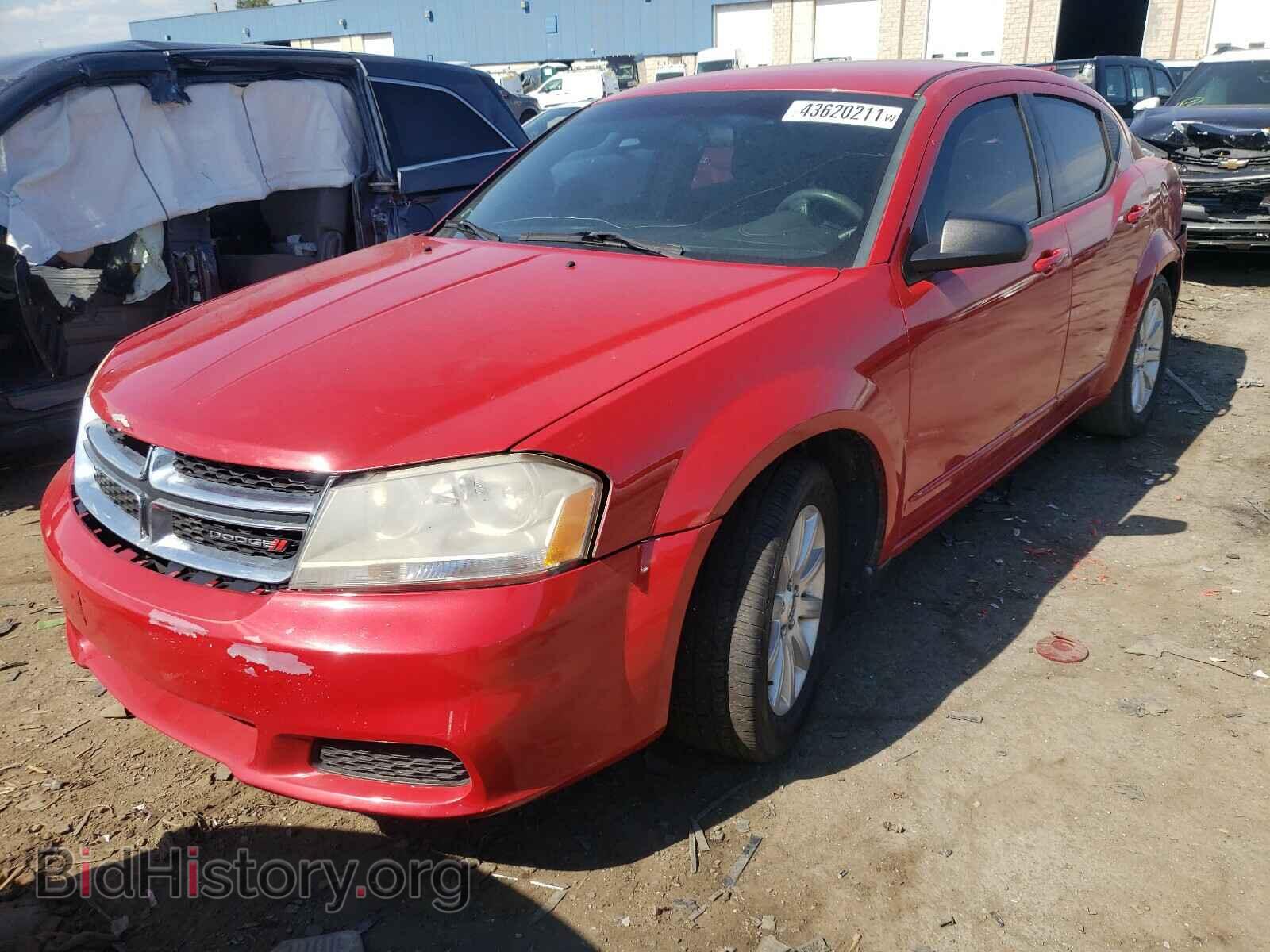 2013 DODGE AVENGER - VIN: 1C3CDZAB3DN642795 - Фото 2