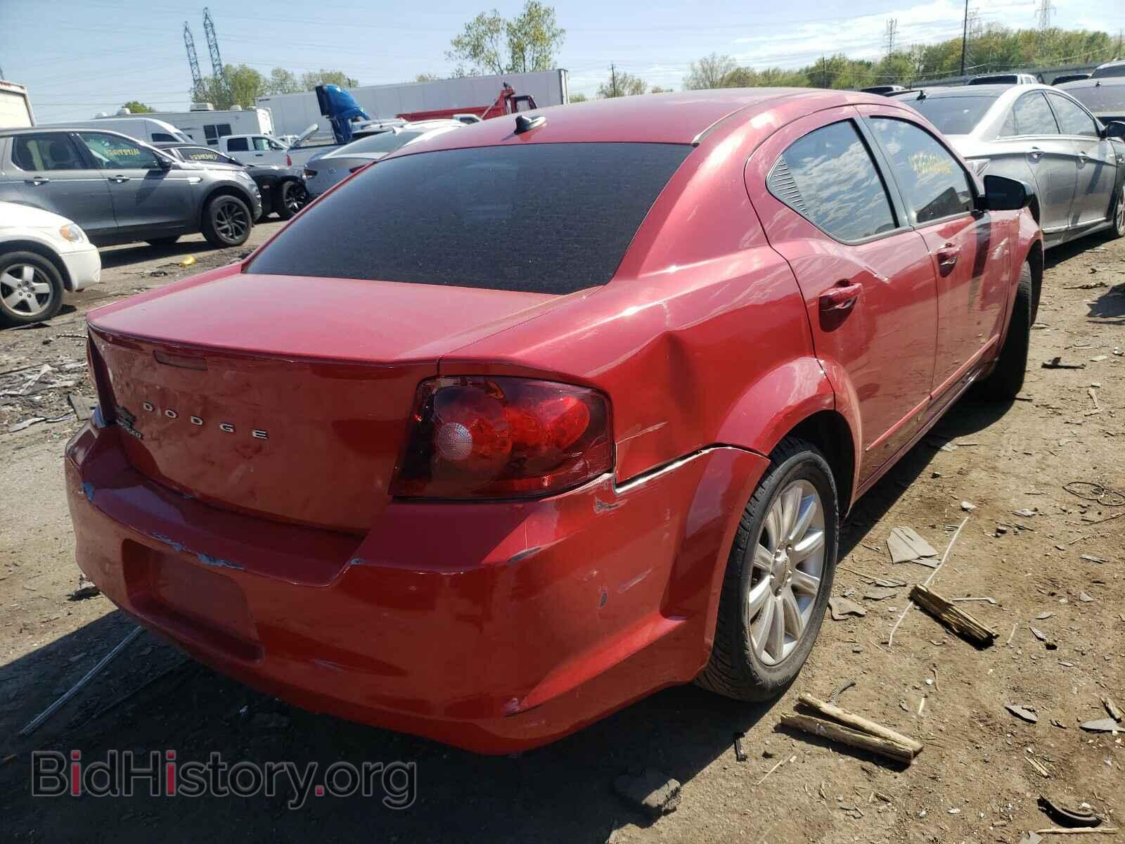 2013 DODGE AVENGER - VIN: 1C3CDZAB3DN642795 - Фото 4