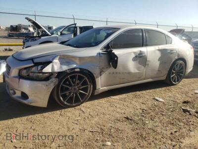 2011 Nissan MAXIMA Maxima S, silver — VIN 1N4AA5AP6BC857747, Copart