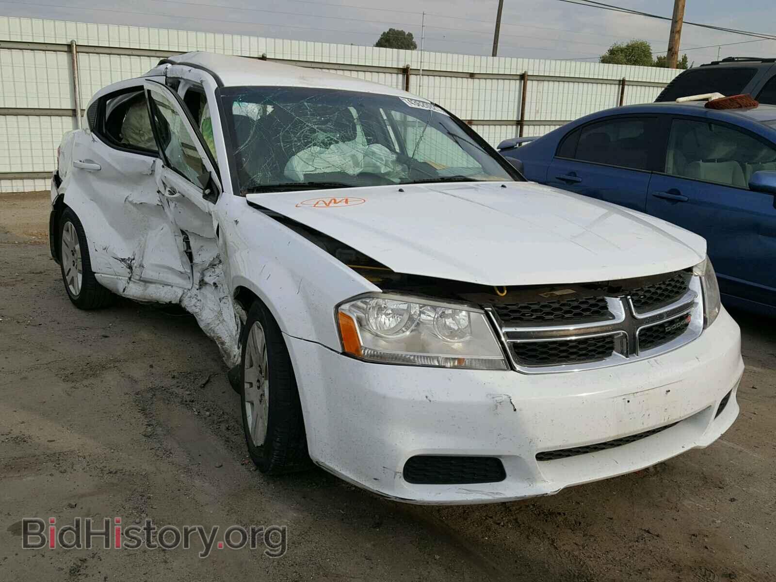 Photo 1C3CDZAB2EN148414 - DODGE AVENGER 2014