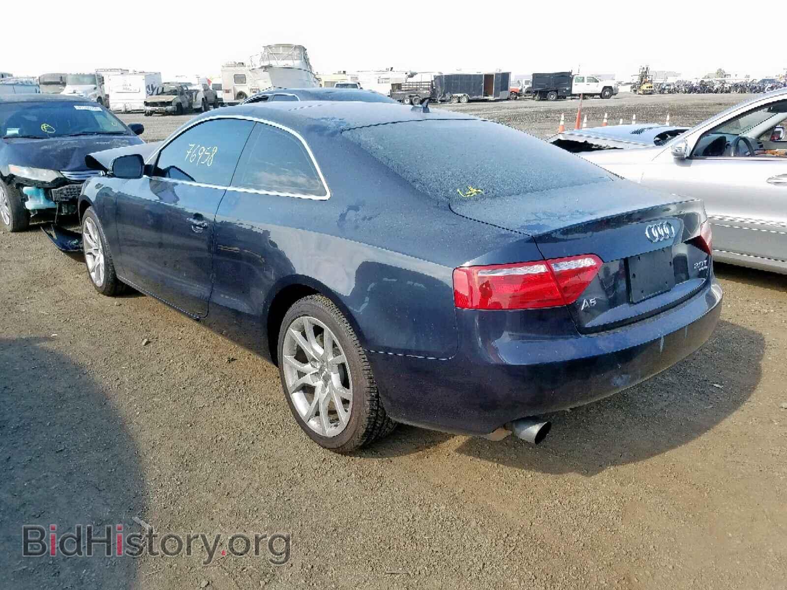 2012 AUDI A5 PREMIUM - VIN: WAUCFAFR0CA025502 - Photo 3