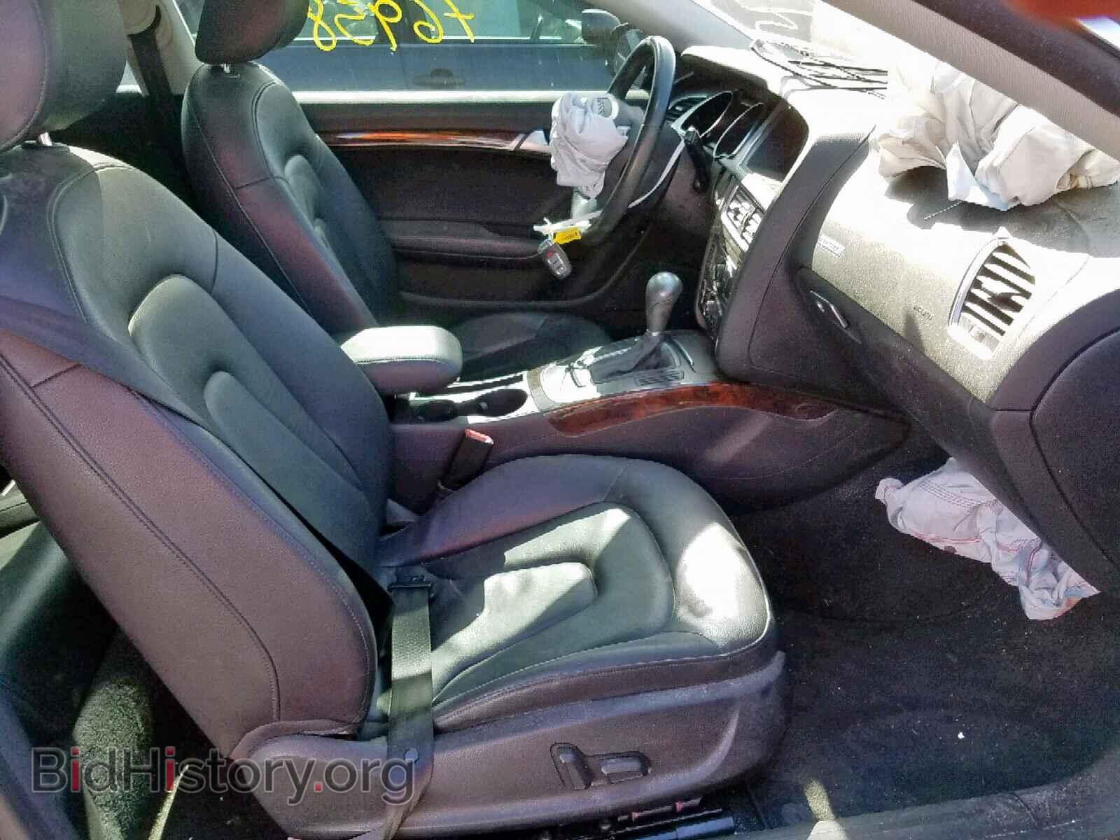 2012 AUDI A5 PREMIUM - VIN: WAUCFAFR0CA025502 - Photo 5