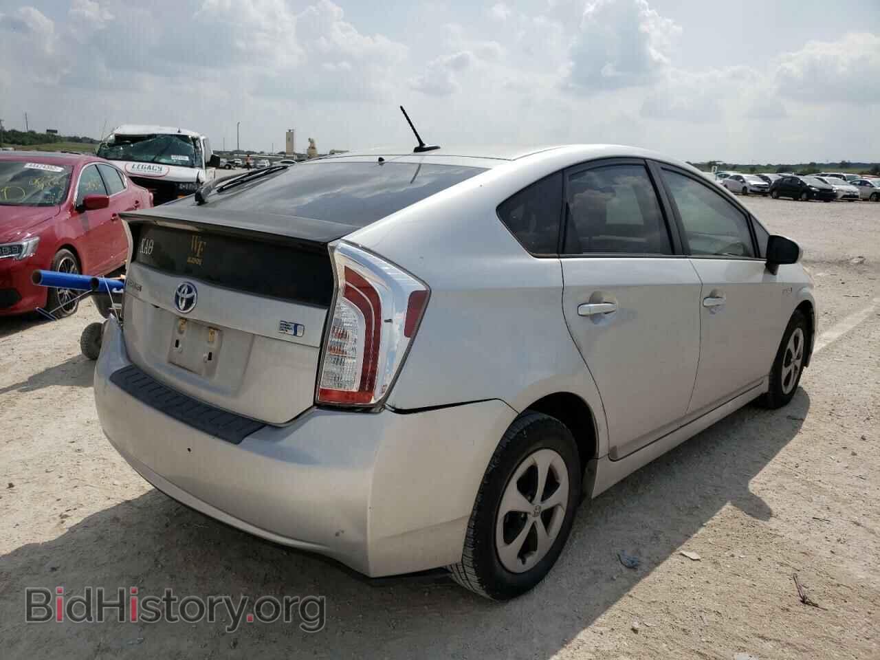 2012 TOYOTA PRIUS - VIN: JTDKN3DU8C5445330 - Фото 4