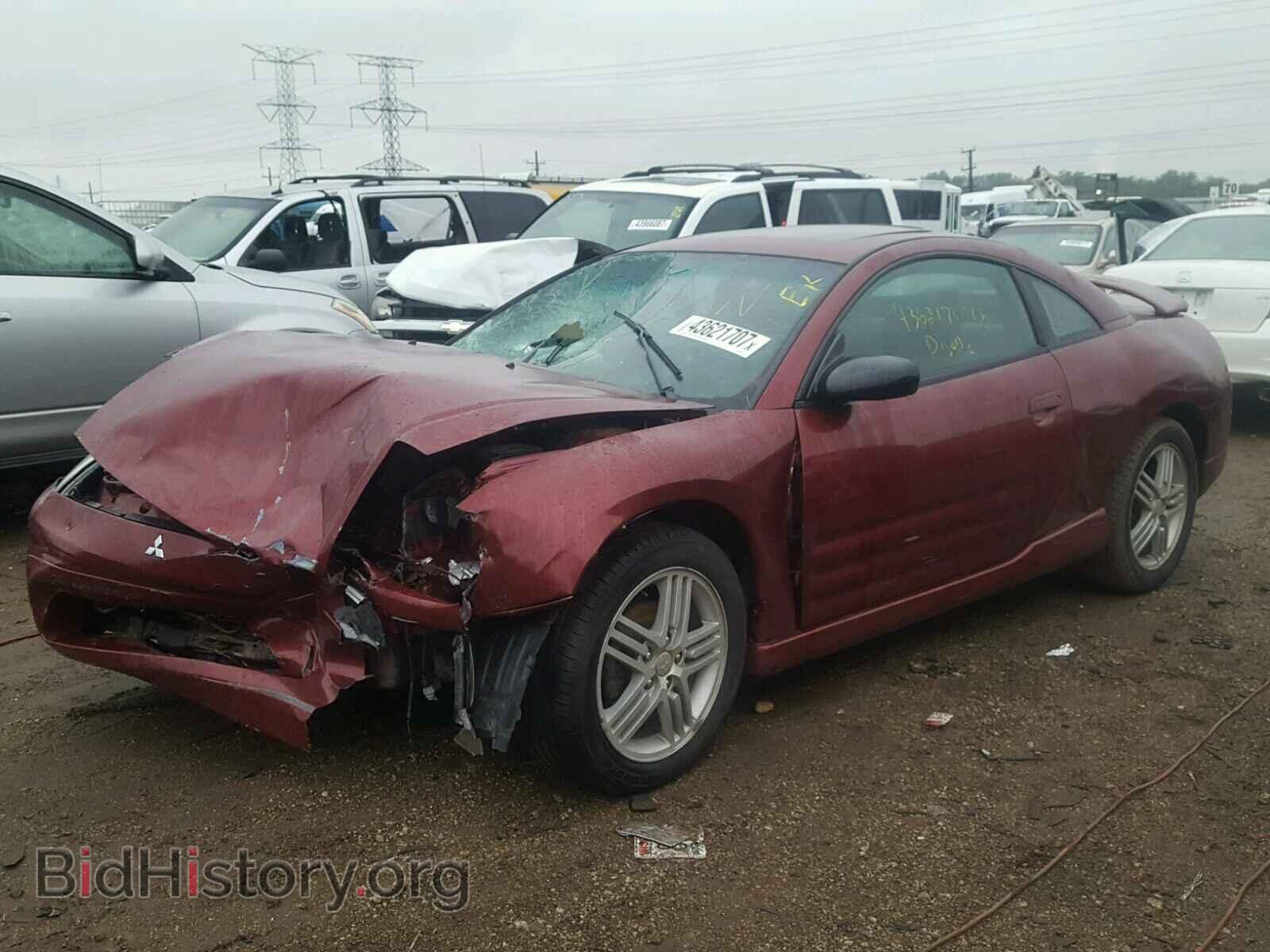 2003 MITSUBISHI ECLIPSE - VIN: 4A3AC84H23E105203 - Фото 2