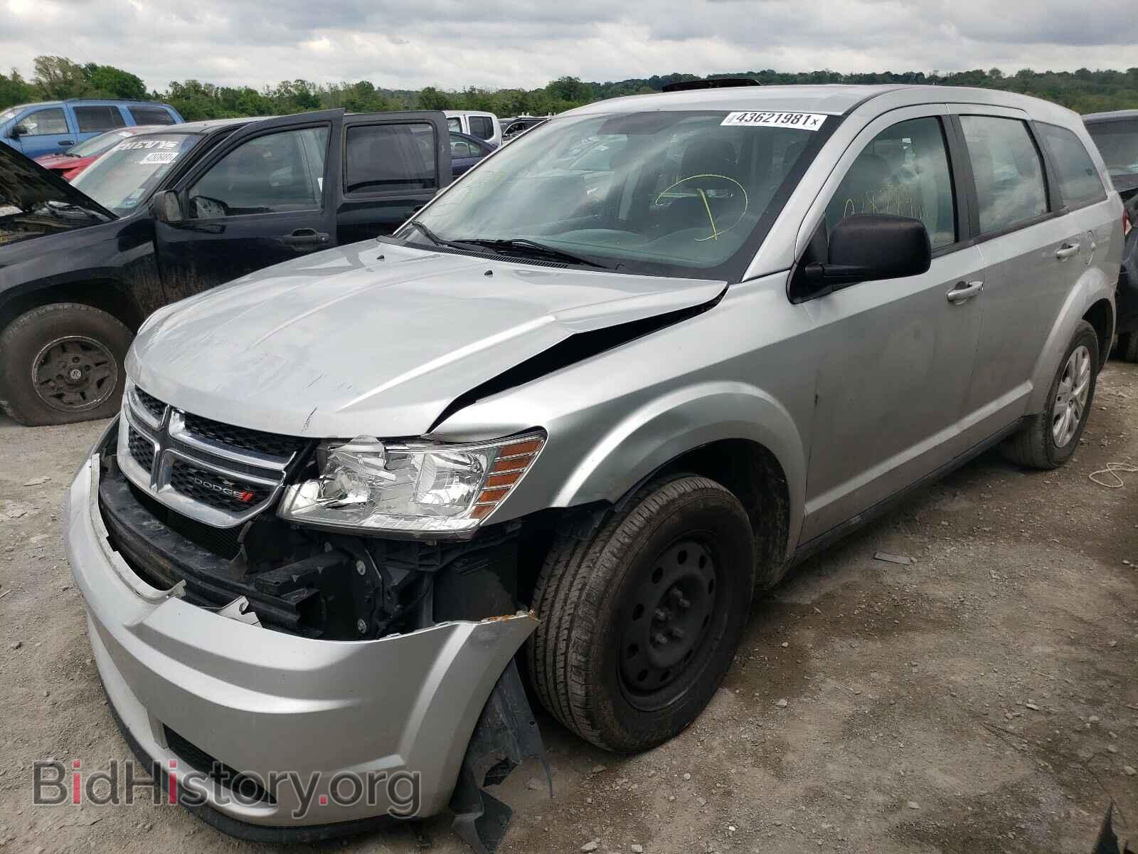 2014 DODGE JOURNEY - VIN: 3C4PDCAB3ET281175 - Фото 2