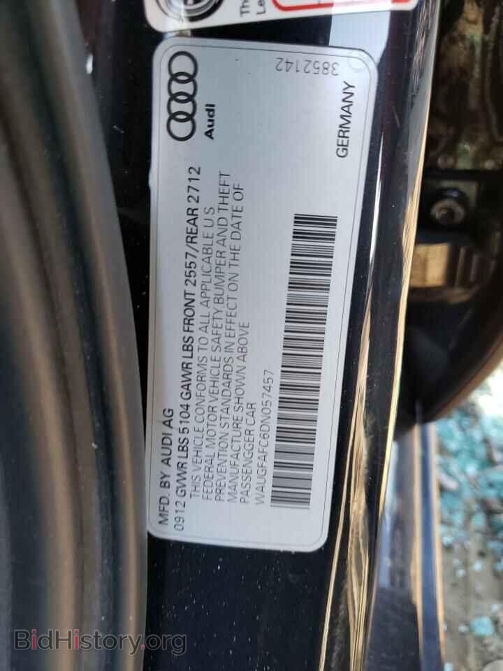 2013 AUDI A6 - VIN: WAUGFAFC6DN057457 - Photo 12
