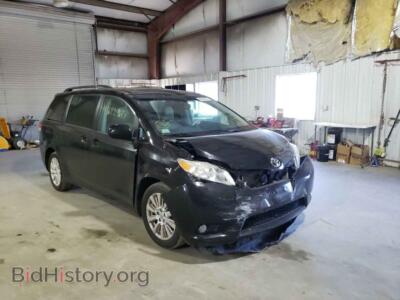 2011 Toyota SIENNA Sienna XLE, black — VIN 5TDDK3DC5BS026434, Copart