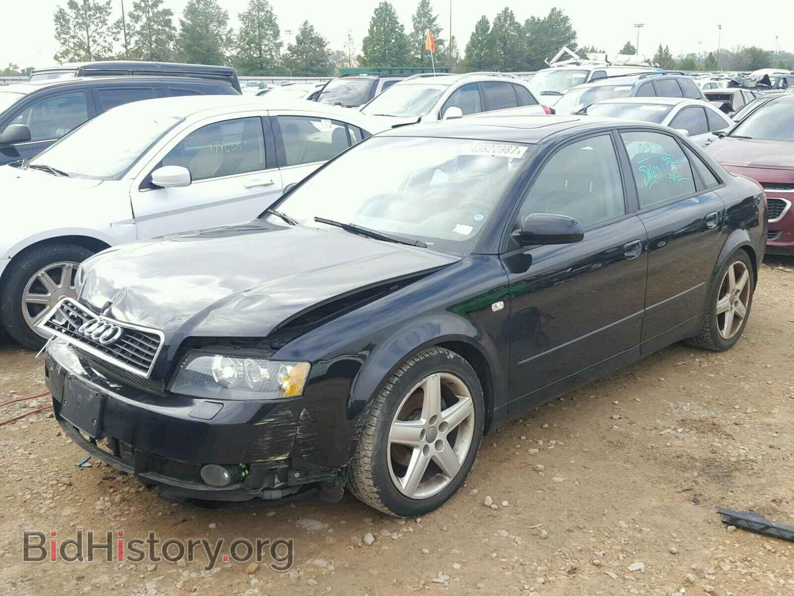 2005 AUDI A4 - VIN: WAULC68E25A027643 - Фото 2