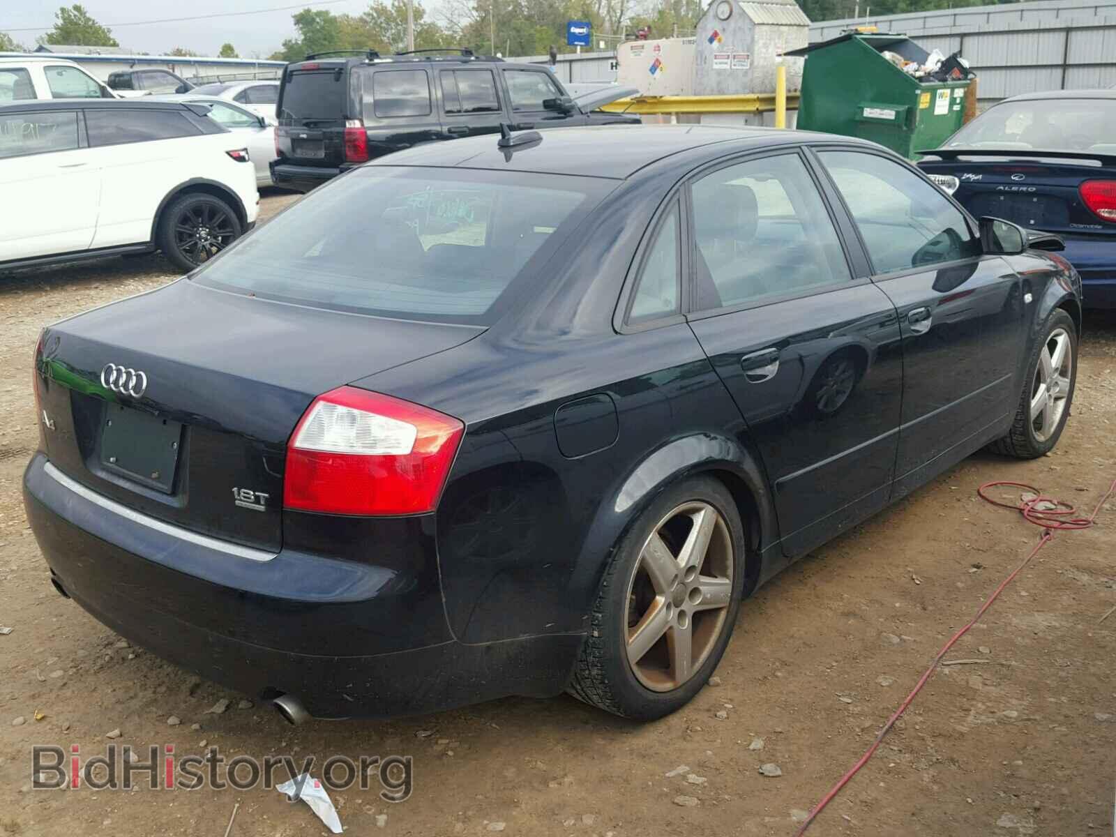 2005 AUDI A4 - VIN: WAULC68E25A027643 - Фото 4