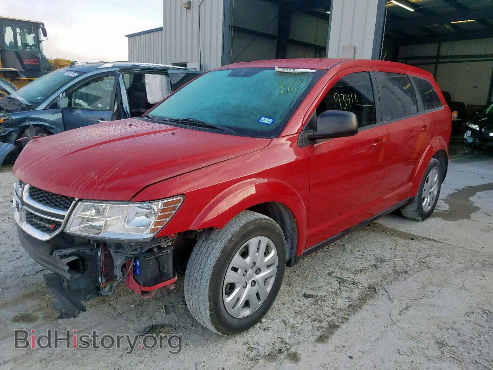 2014 DODGE JOURNEY SE - VIN: 3C4PDCAB6ET237610 - Фото 2