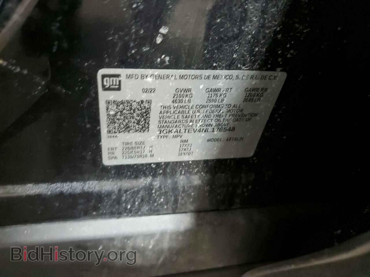 2022 GMC TERRAIN - VIN: 3GKALTEV4NL176548 - Фото 13