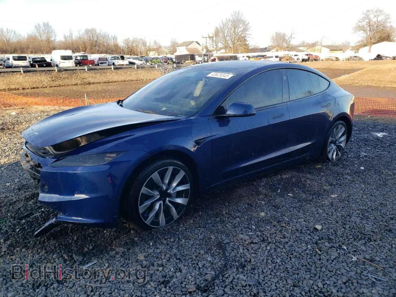 Photo 5YJ3E1EB9RF818890 - TESLA MODEL 3 2024