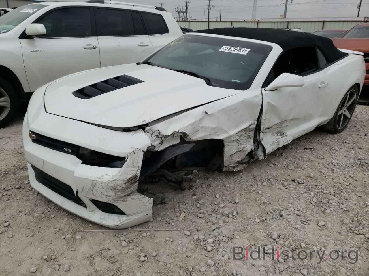 Photo 2G1FH3DJ6F9188683 - CHEVROLET CAMARO 2015