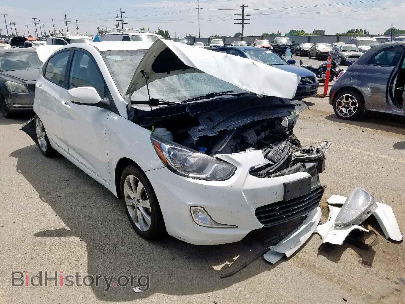 Фотография KMHCU4AE3CU132813 - HYUNDAI ACCENT 2012