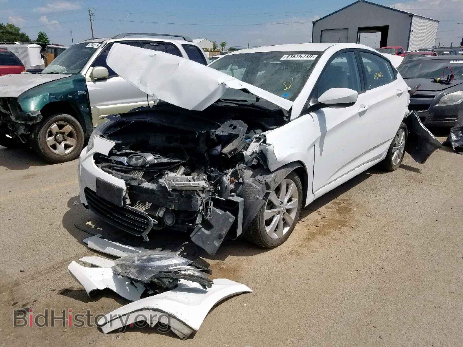 2012 HYUNDAI ACCENT - VIN: KMHCU4AE3CU132813 - Фото 2