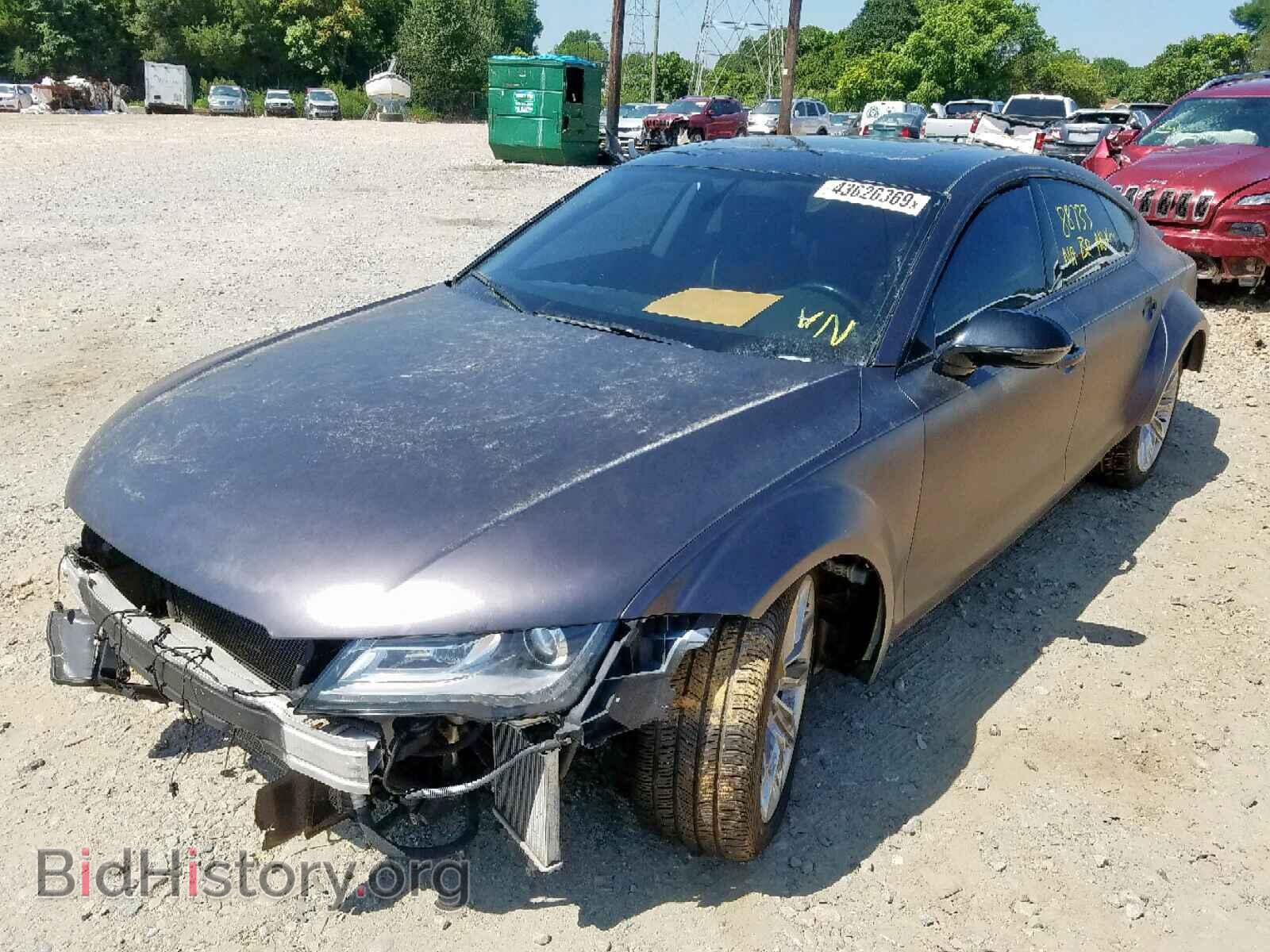 2012 AUDI A7 - VIN: WAUYGAFCXCN092163 - Фото 2