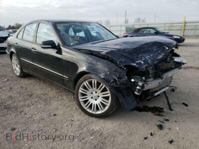 2007 Mercedes-Benz E-CLASS E 550 4MAT, black — VIN WDBUF90X07B122498, Copart